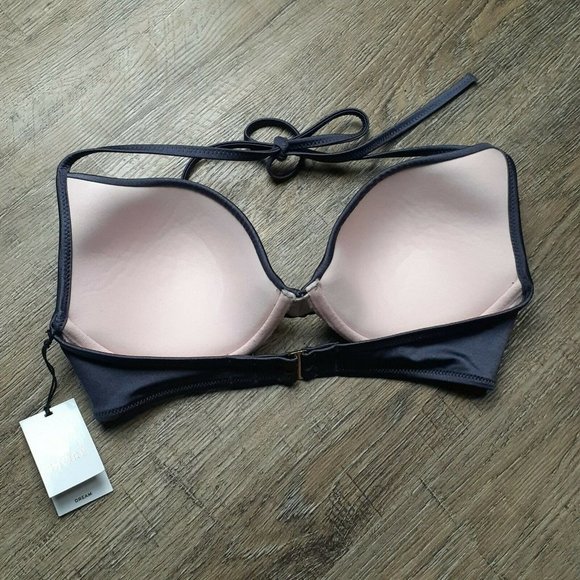 34C Shade & Shore "Dream" NWT Halter Swimsuit Top - Picture 5 of 7